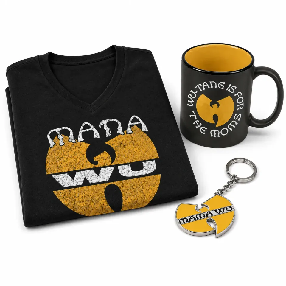 Wu-Tang Mama Wu Bundle 2 Set T-Shirt Tasse