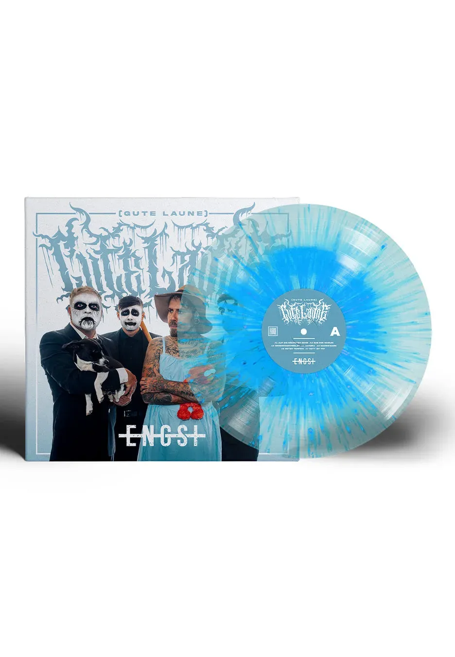 ENGST Gute Laune Ltd. Blue Curacao Vinyl splattered limitiert