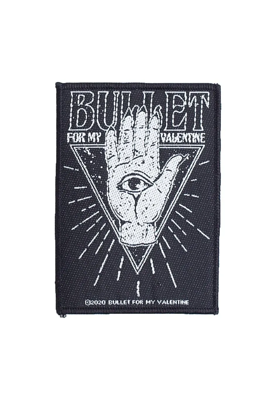 Impericon All Seeing Eye Aufnäher Onesize schwarz