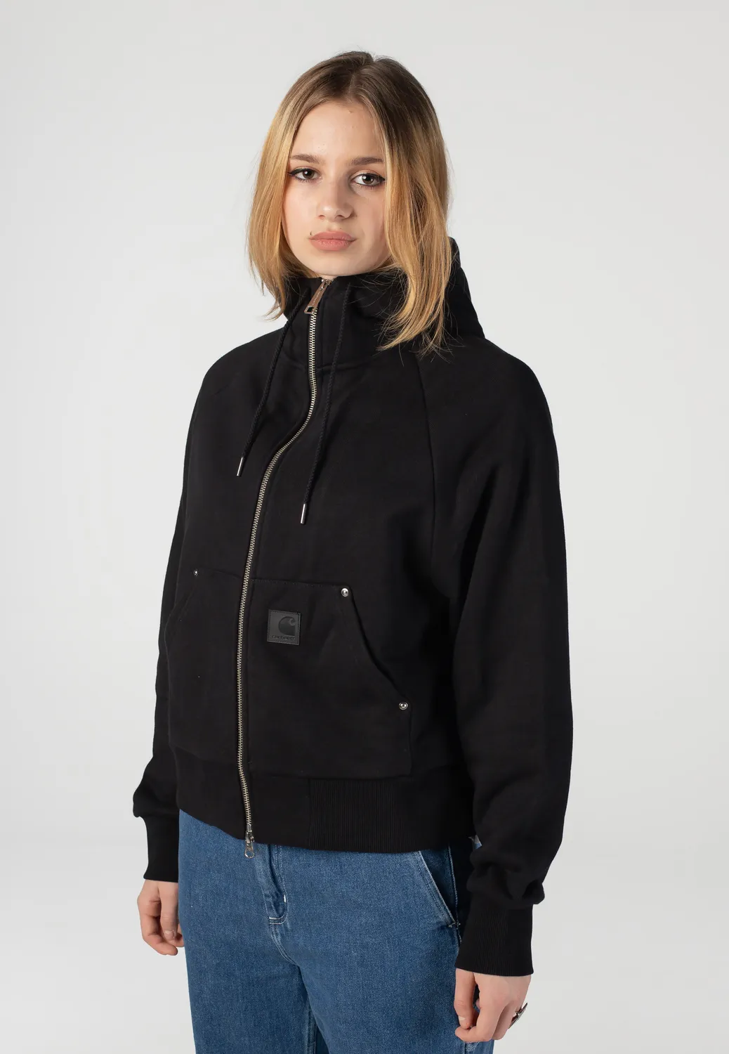 Impericon Eldon Black Hooded Jacke Damen Schwarz