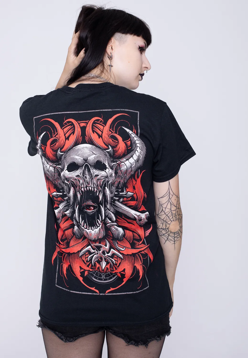 Impericon Red Banner T-Shirt L schwarz Deathcore