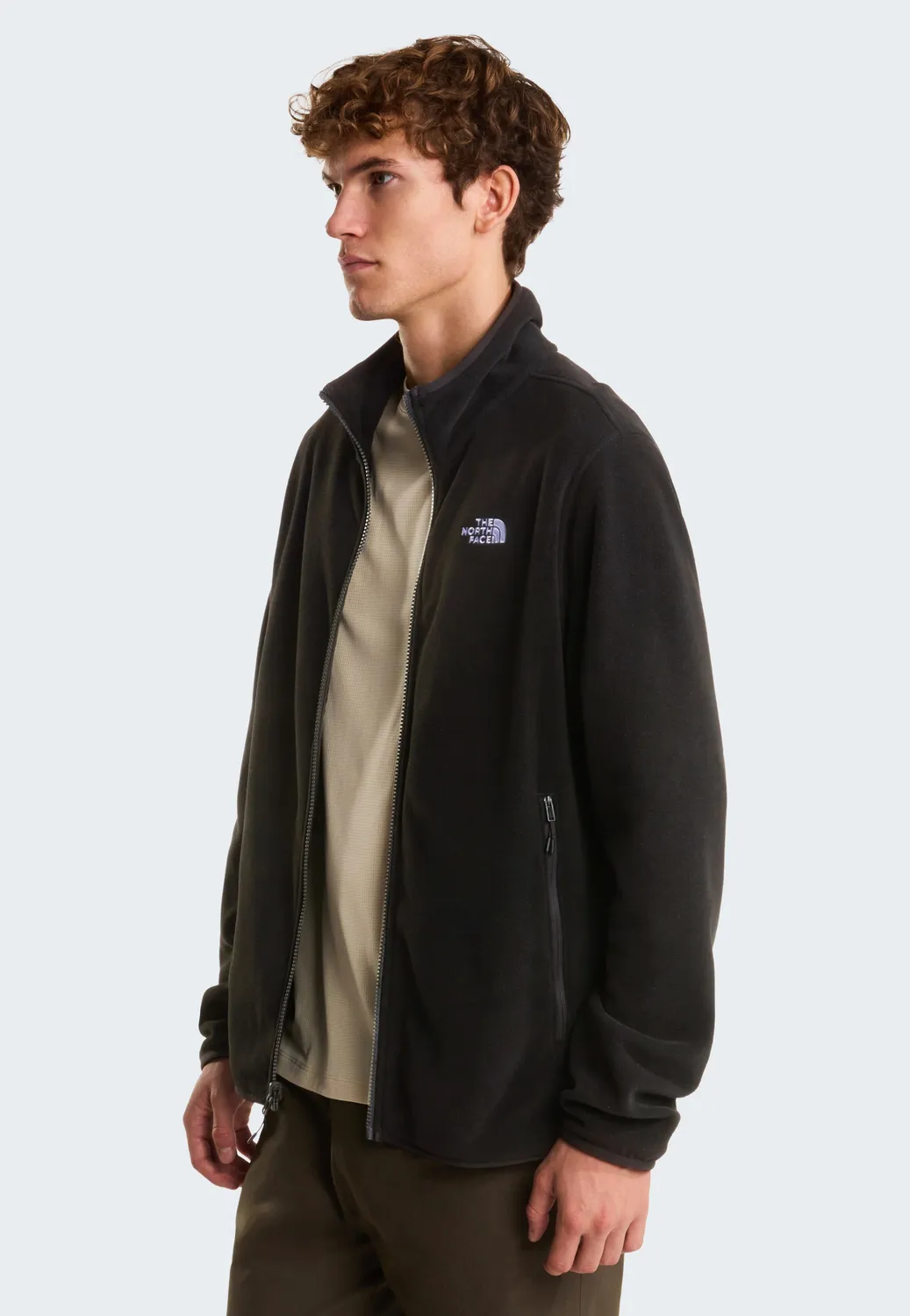 The North Face Glacier M Fleecejacke Schwarz Fleece
