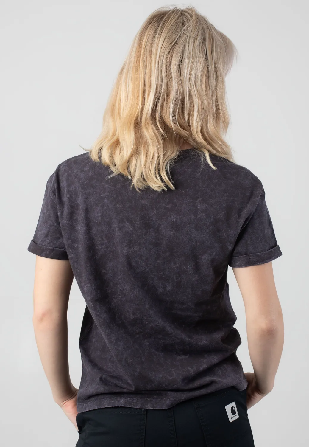Impericon Brandy Washed Obsidian T-Shirt grau
