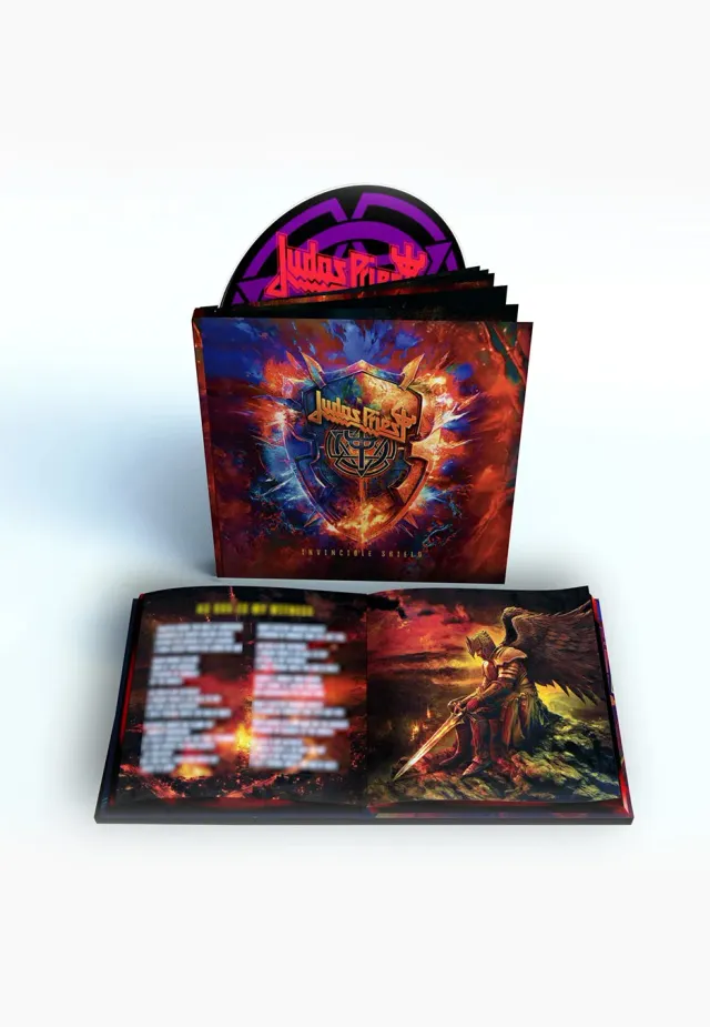 Invincible Shield Deluxe Mediabook CD Heavy Metal