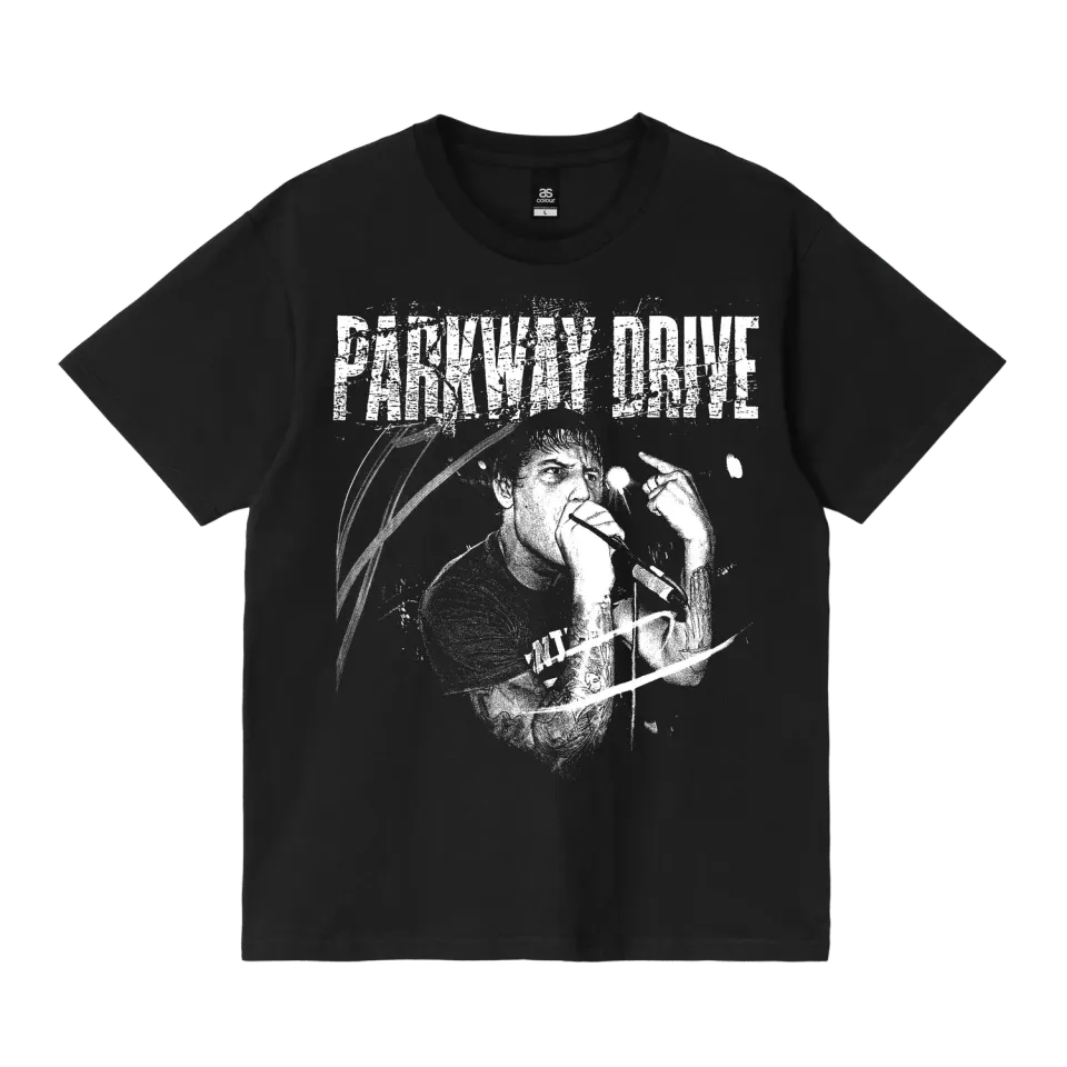 Parkway Drive Sydney KWAS AUG 21 T-Shirt Schwarz Baumwolle