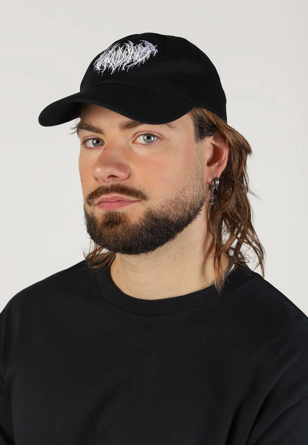 Impericon Logo 5-Panel Cap schwarz Onesize Baumwolle