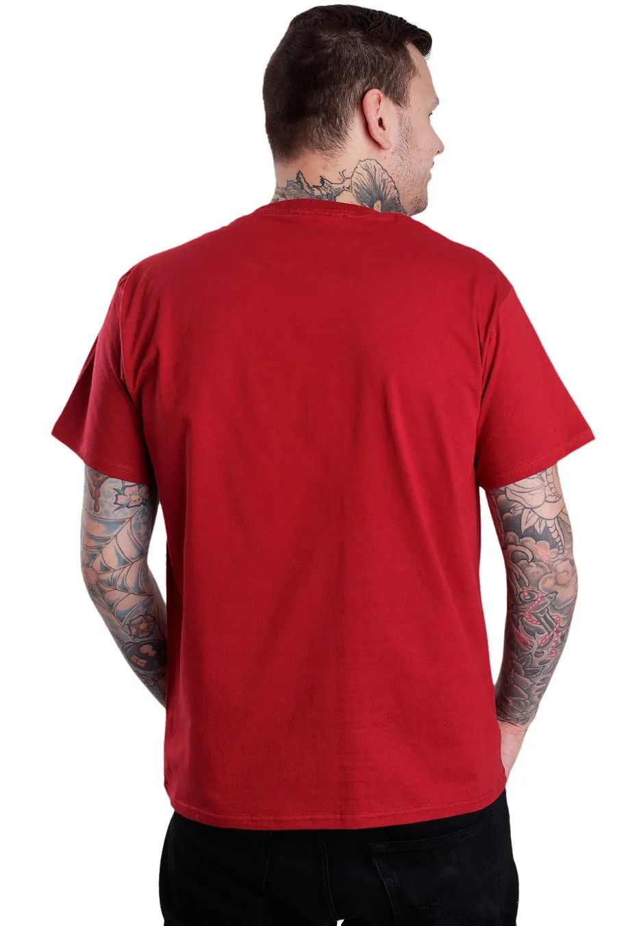 Impericon Bird Maroon/White T-Shirt bordeaux