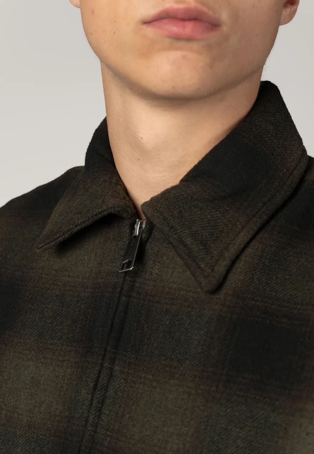 Alton Check Cypress Jacke grün Twill Herren