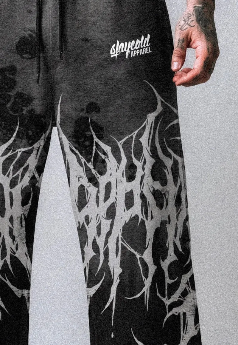 Impericon Reign Of Blood Grey Dye Jogginghose Relaxed Fit