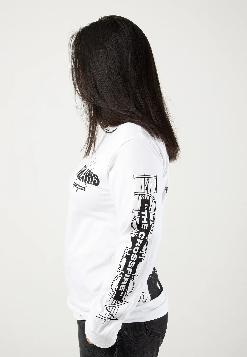 Impericon The Crossfire White Longsleeve weiß Deathcore