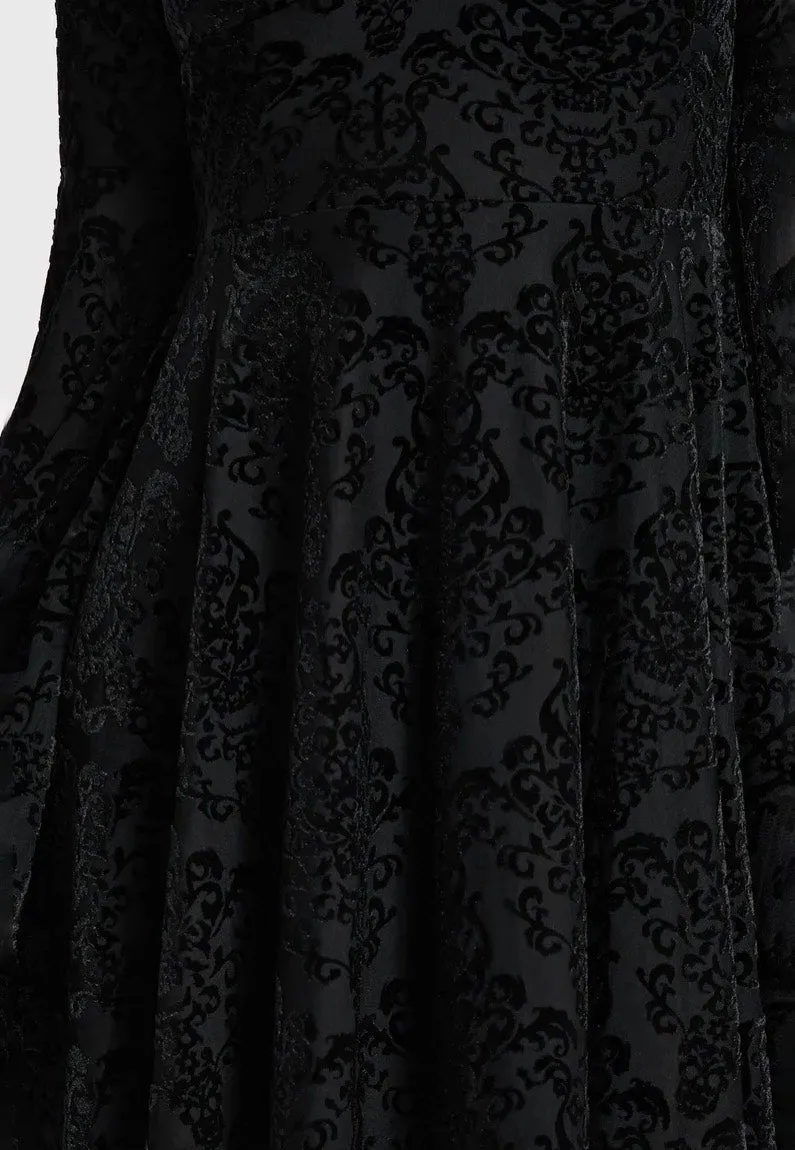 Impericon Daemon's Curse Mini Black Kleid Spitze