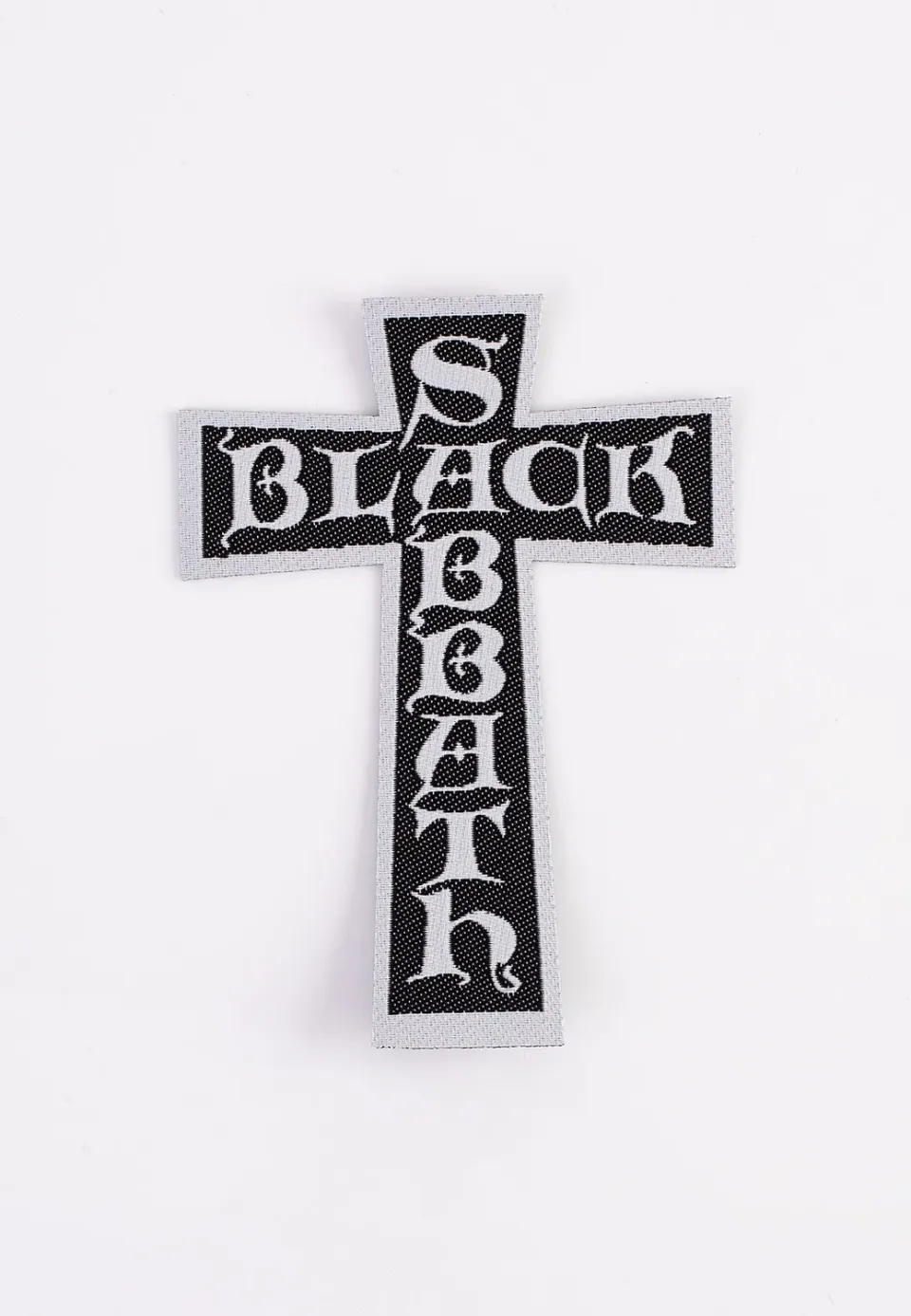 Impericon Cross Logo Cut Out Aufnäher schwarz