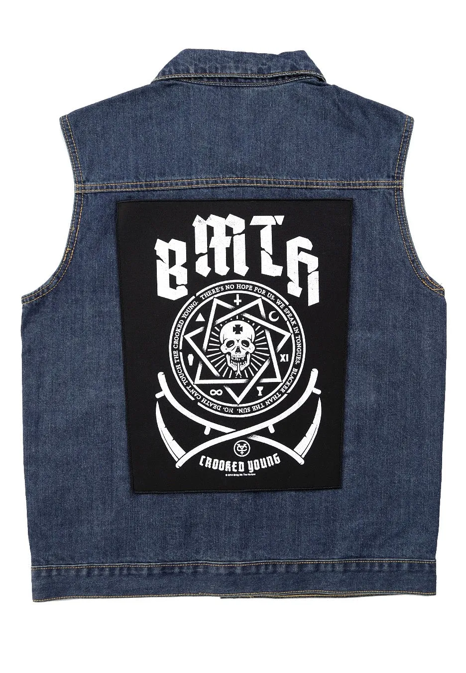 Impericon Crooked Young Backpatch schwarz Onesize