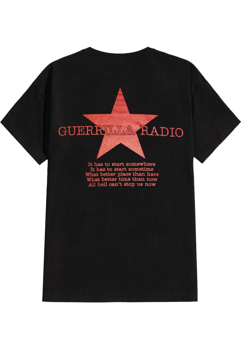Impericon Guerrilla Radio T-Shirt schwarz Jersey