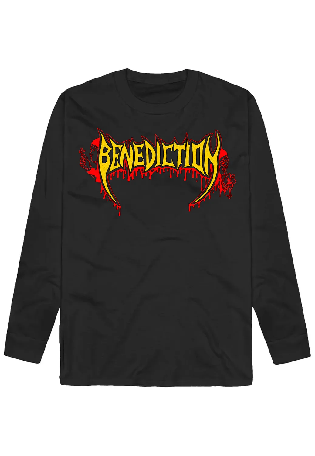 Impericon Scriptures Longsleeve schwarz Jersey