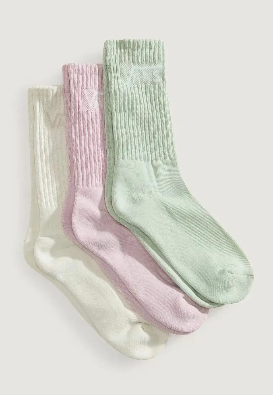 Impericon Classic Crew Socken 3er-Pack marshmallow beige