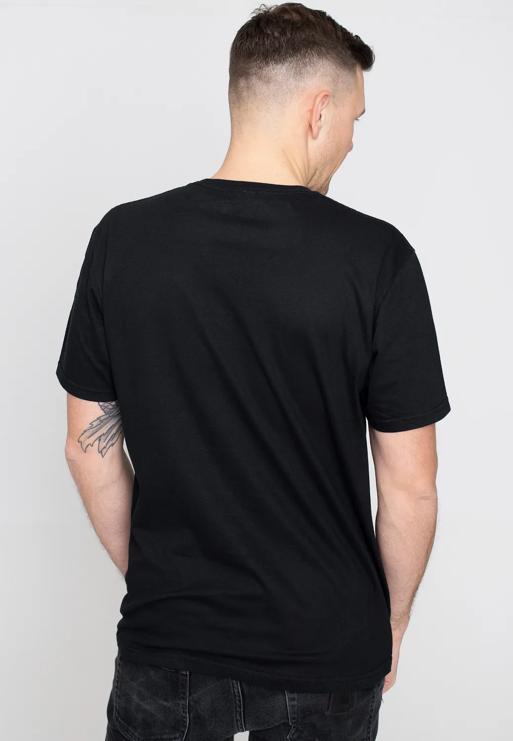 Impericon Chest Youth Skull T-Shirt schwarz Emo