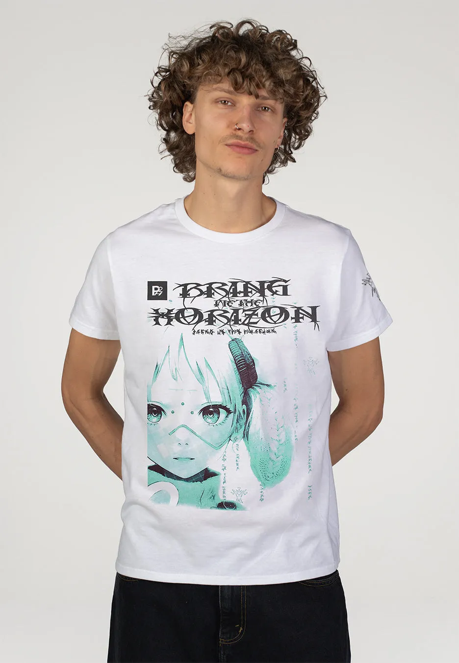 Impericon Nex Gen Anime White T-Shirt weiß
