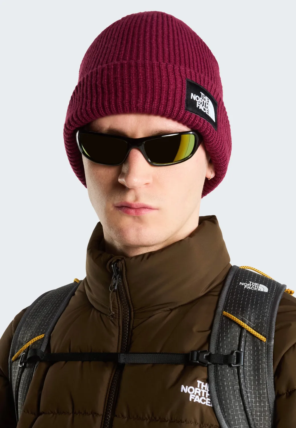 Salty Lined Beanie Burgundy Crush Onesize Outdoor