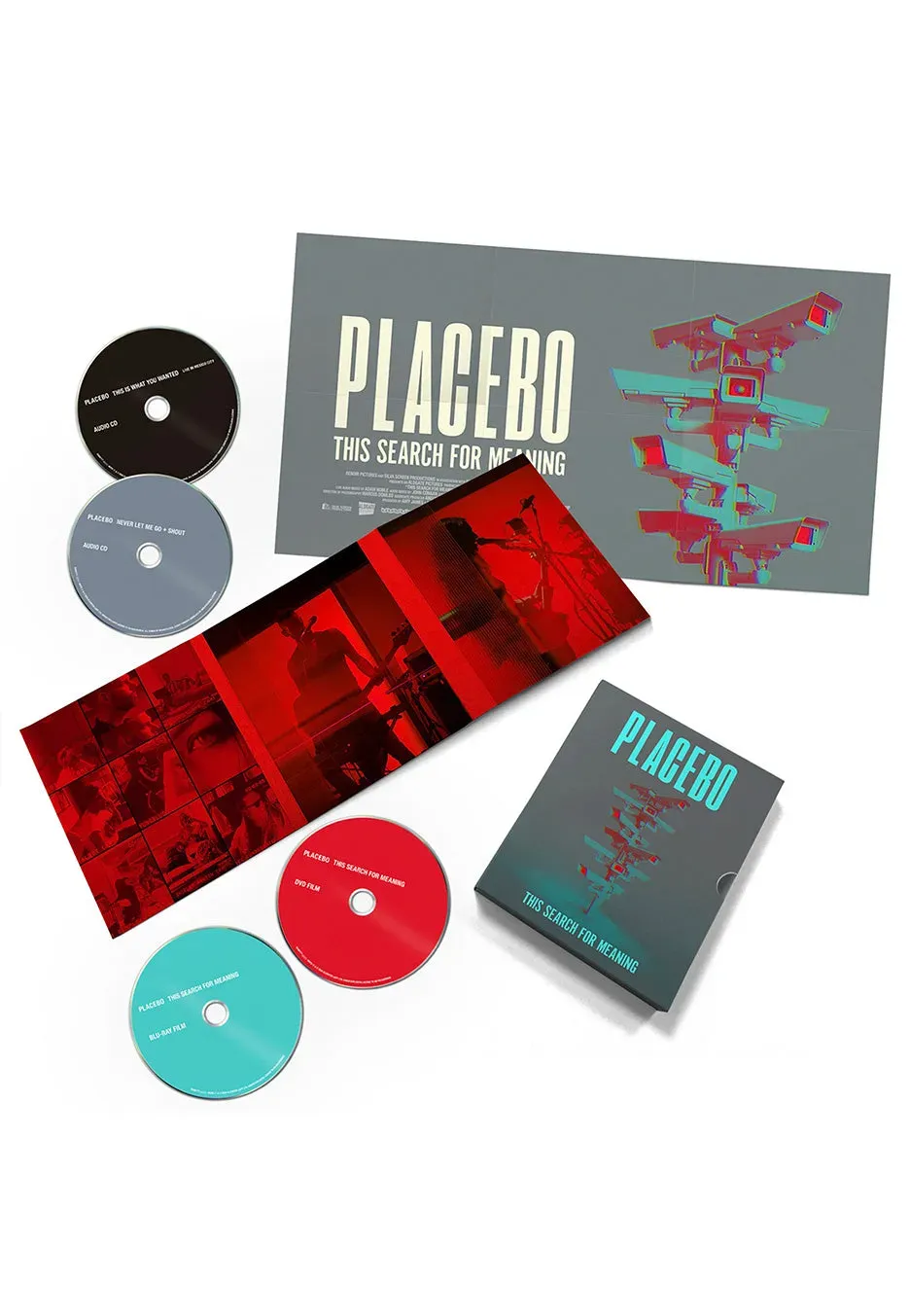 Placebo This Search For Meaning Blu-ray+DVD+CD Box Doku