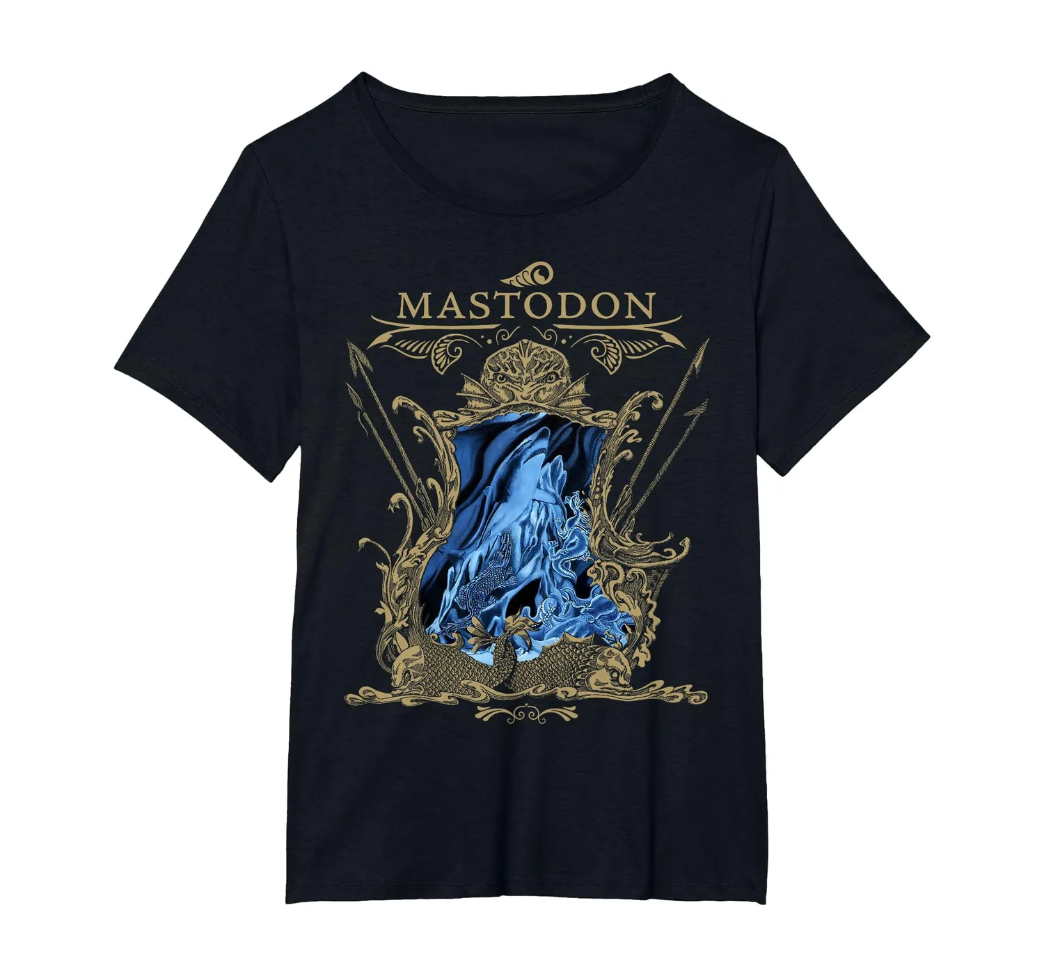 Mastodon Seabeast T-Shirt Herren Schwarz
