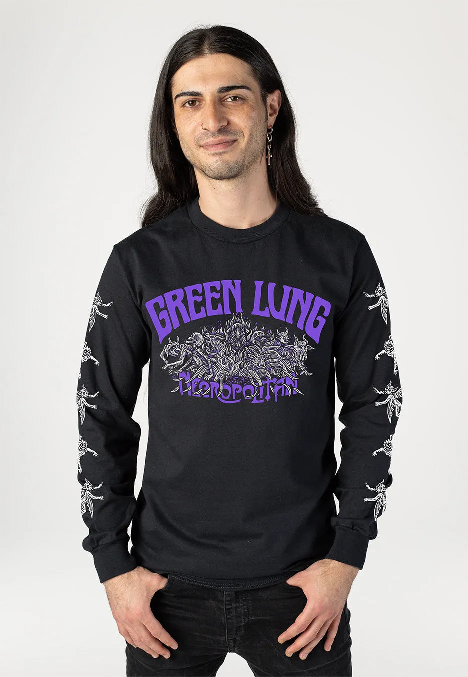 Impericon Necropolitan Creature Longsleeve schwarz