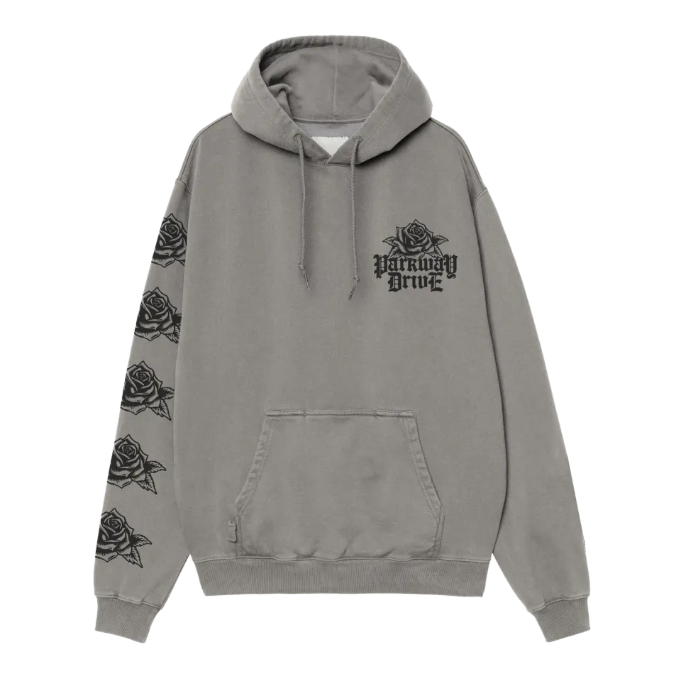 Parkway Drive Chronos Faded Hoodie grau Pullover