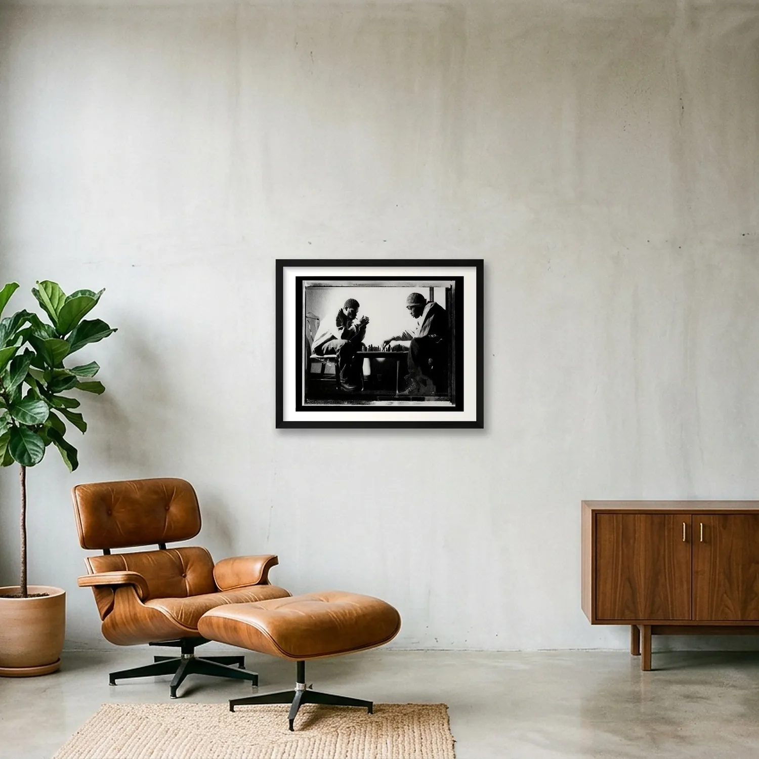 Wu-Tang Chessboxing Kunstdruck 35x28cm Fine-Art