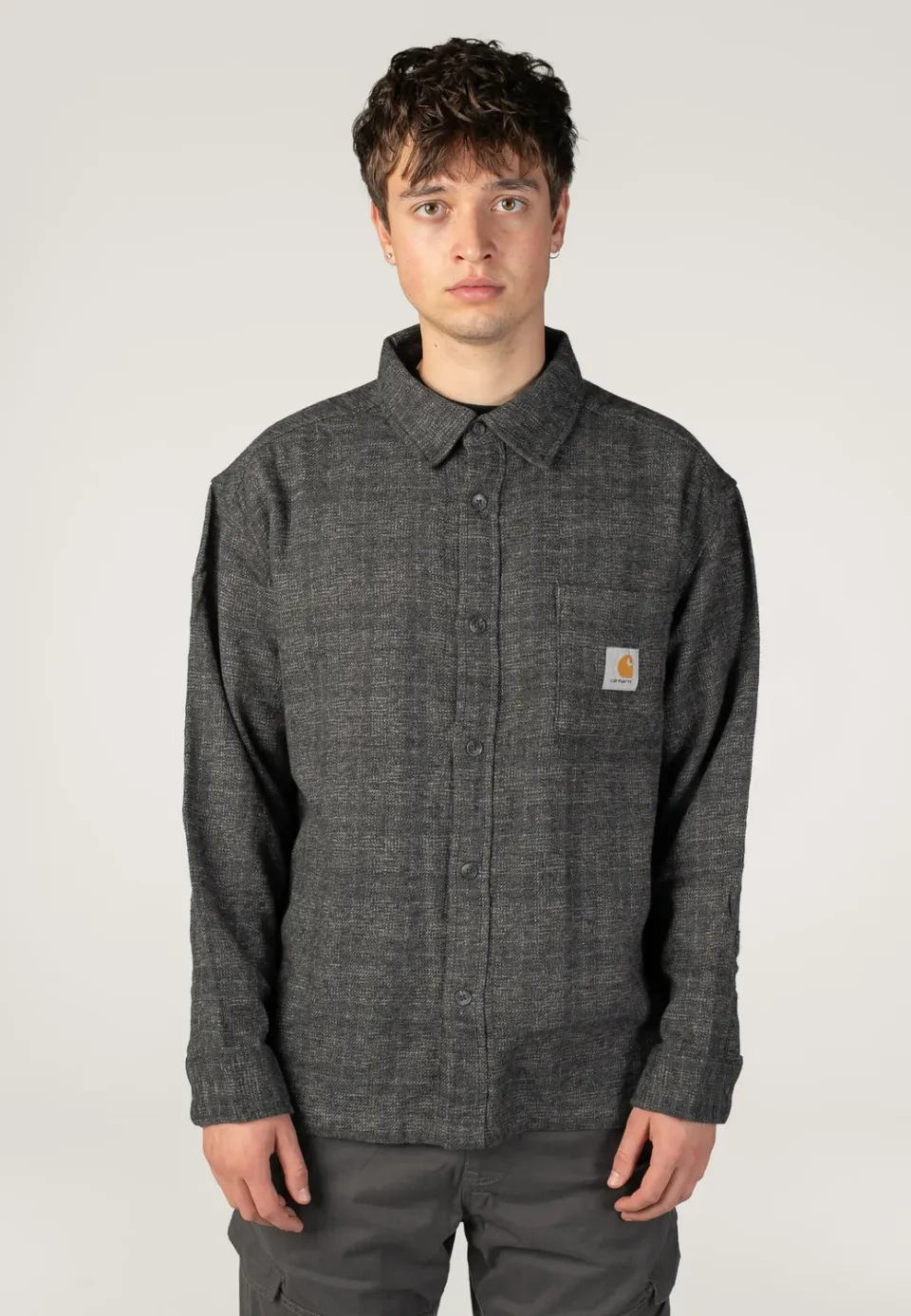Impericon Bagley Check Black Hemd Karo schwarz