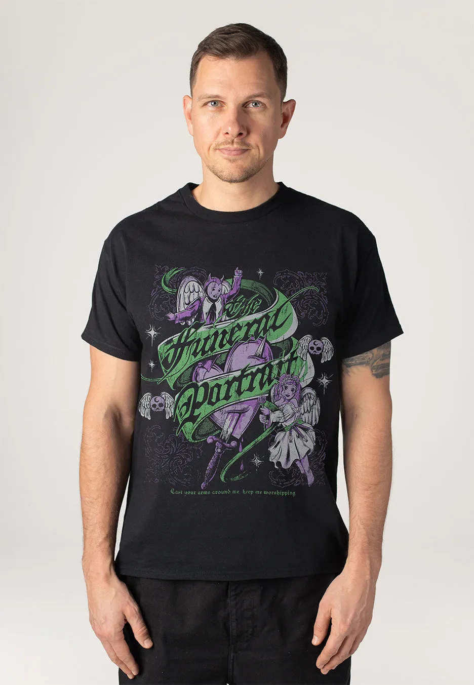 Impericon Cherubs T-Shirt Schwarz Unisex Punk Rock