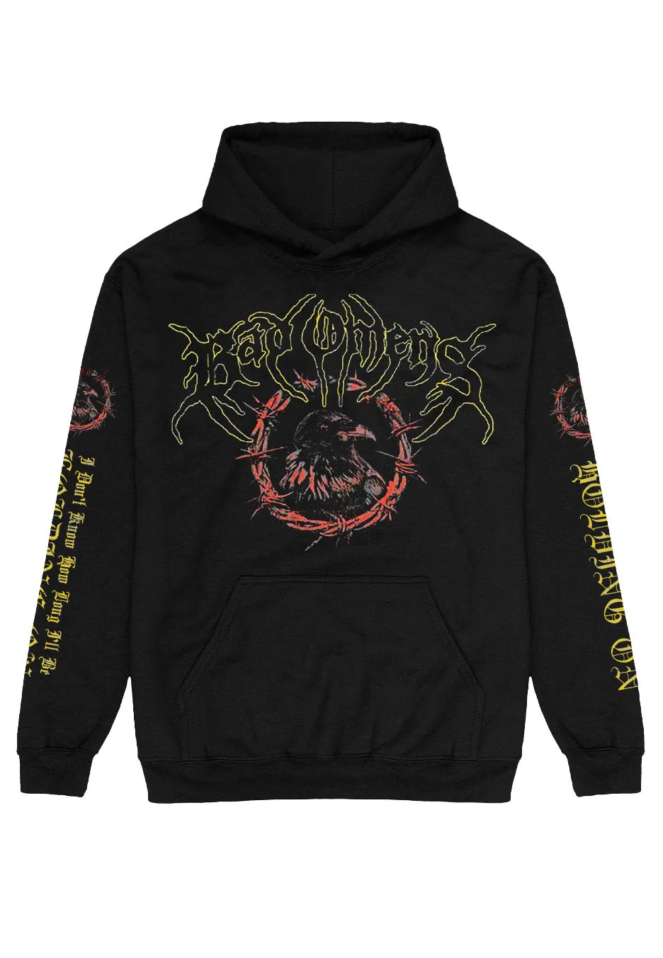 Impericon Draugr Hoodie schwarz Unisex Metalcore