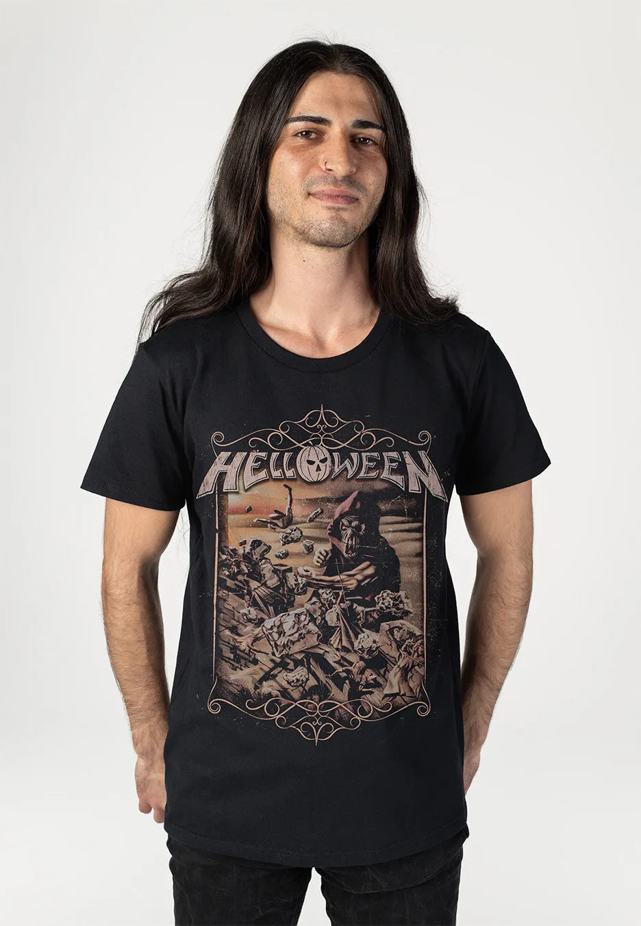 Impericon Vintage Classics Jericho T-Shirt schwarz