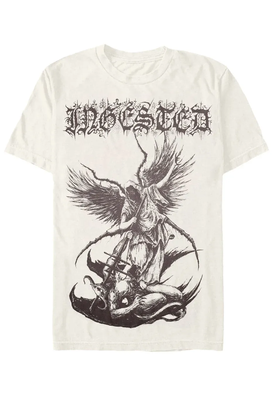 Impericon Darkness Natural T-Shirt beige Death Metal