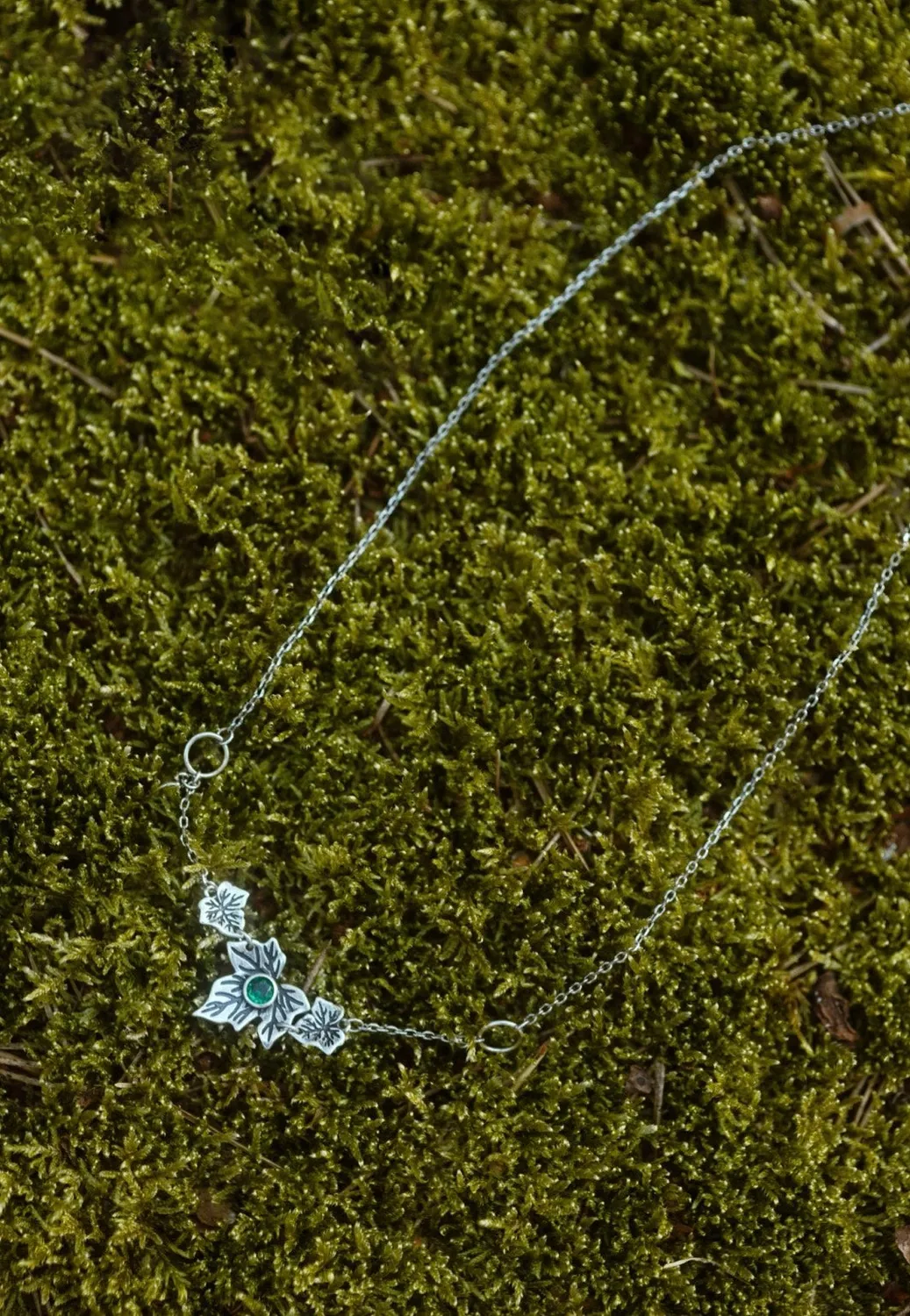 Impericon Poisoned Ivy Kette Silver Gothic Metall