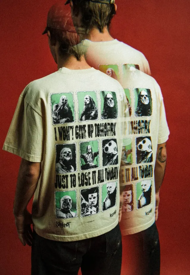Impericon Tomorrow Boxy Garment-Dyed T-Shirt Bone