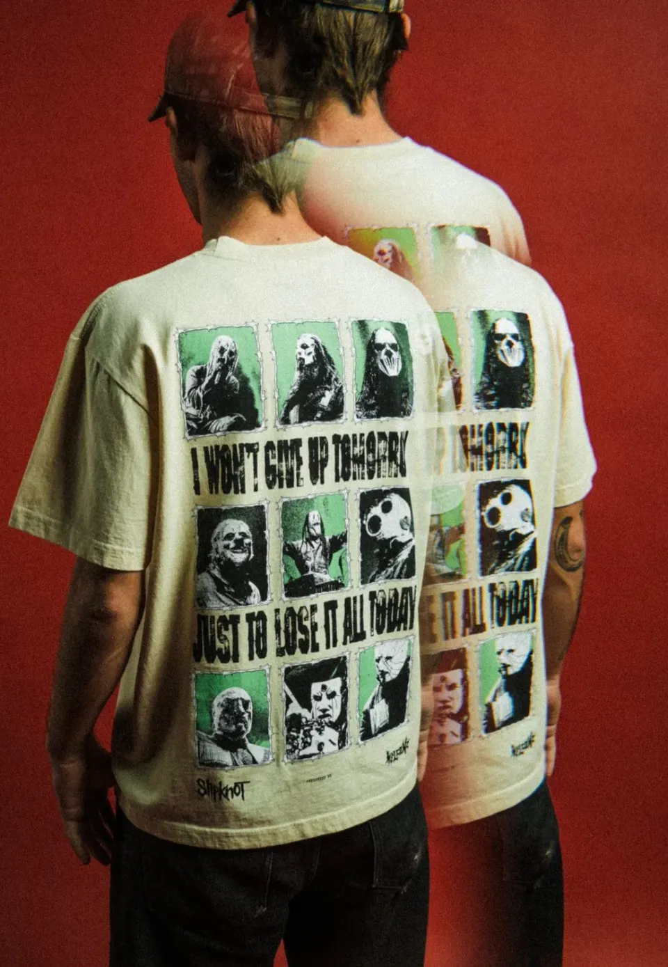 Impericon Tomorrow Boxy Garment-Dyed T-Shirt Bone