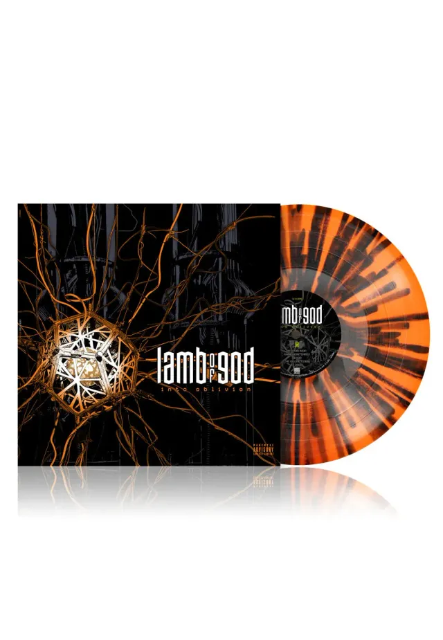 Impericon Into Oblivion Tour Edition Neon Orange/Black Splatter Vinyl