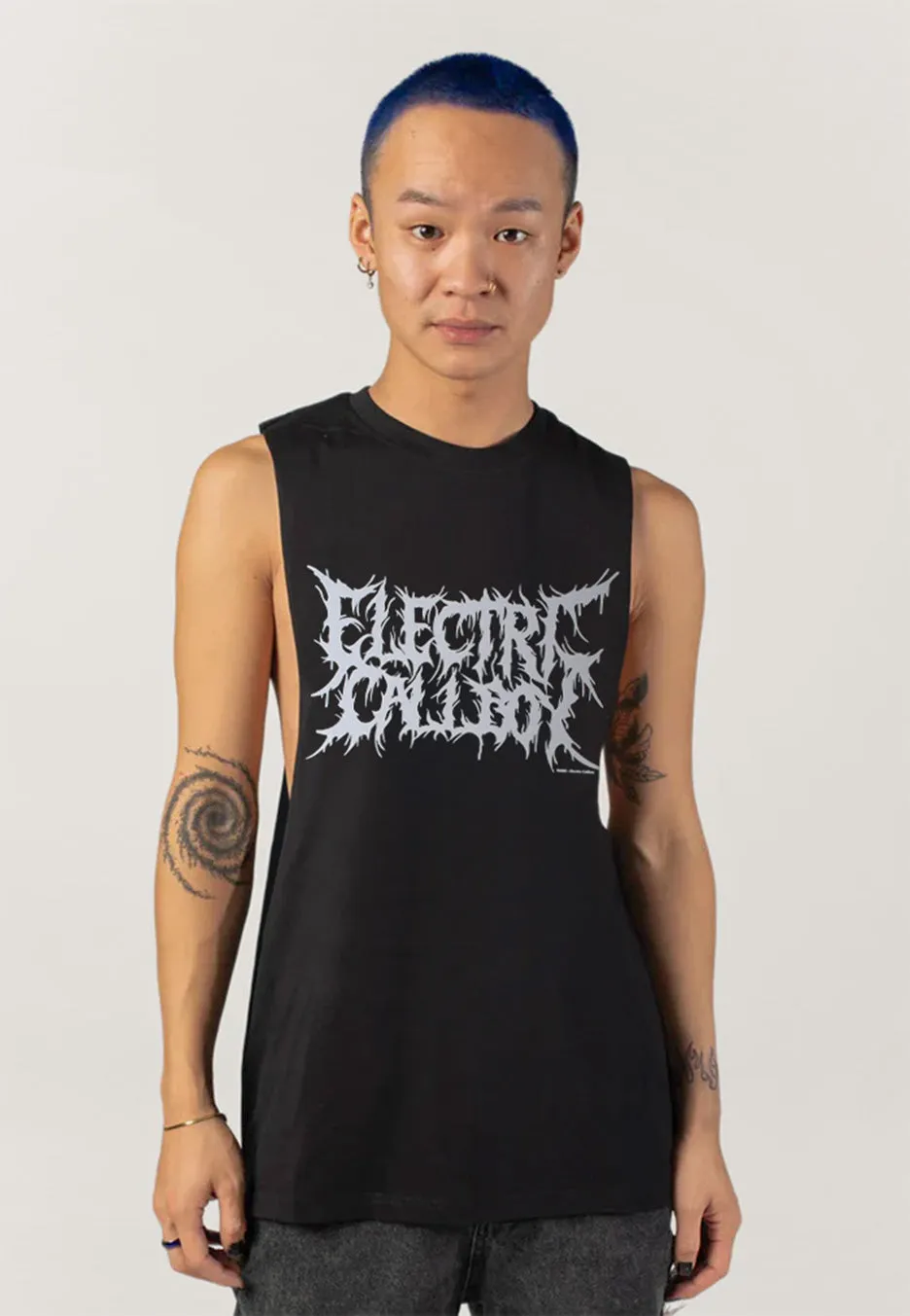 Impericon Metal Logo Sleeveless Tank schwarz