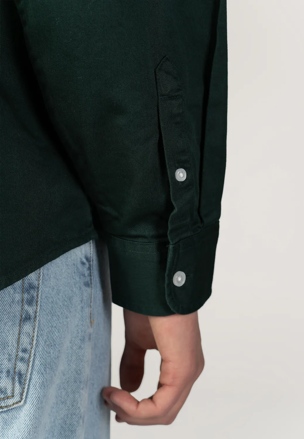 Impericon OG Madison Dark Scarab Hemd grün Twill