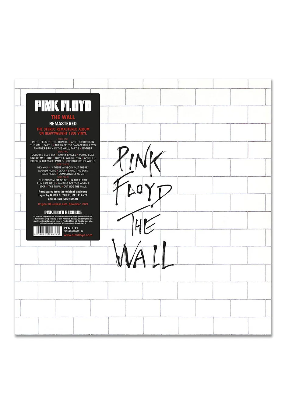 The Wall Remastered 2 Vinyl Doppel-LP Rock