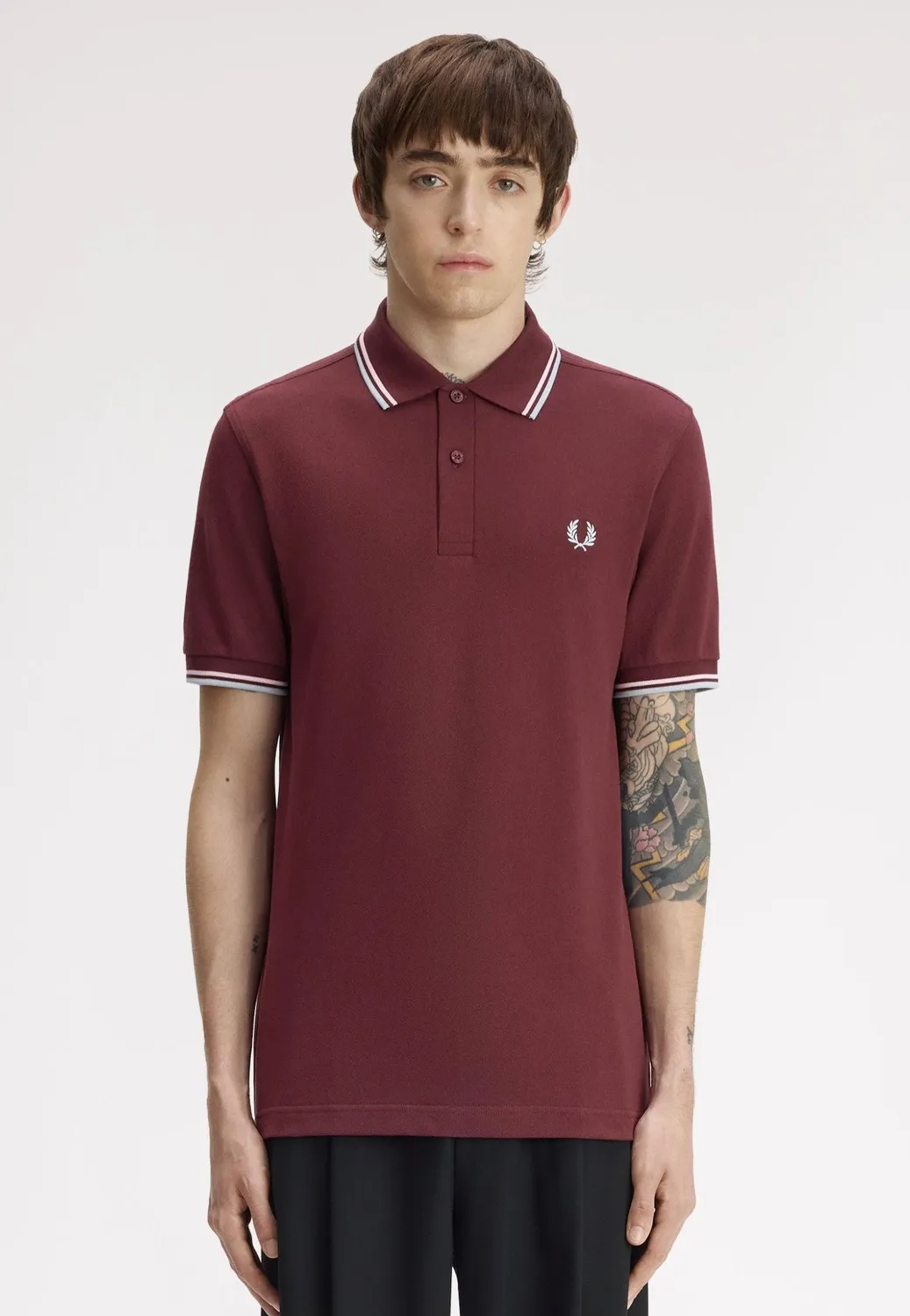 Impericon Twin Tipped Oxblood Polo Baumwolle burgund Neuheit
