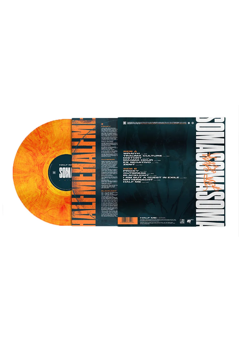 Impericon SOMA Ltd. Orange Vinyl marbled