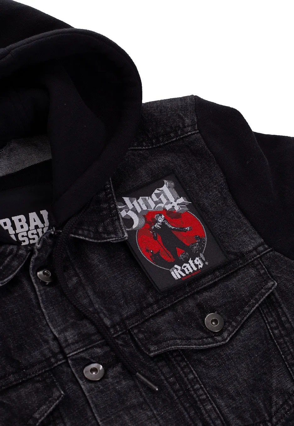 Impericon Rats Aufnäher Patch schwarz Onesize