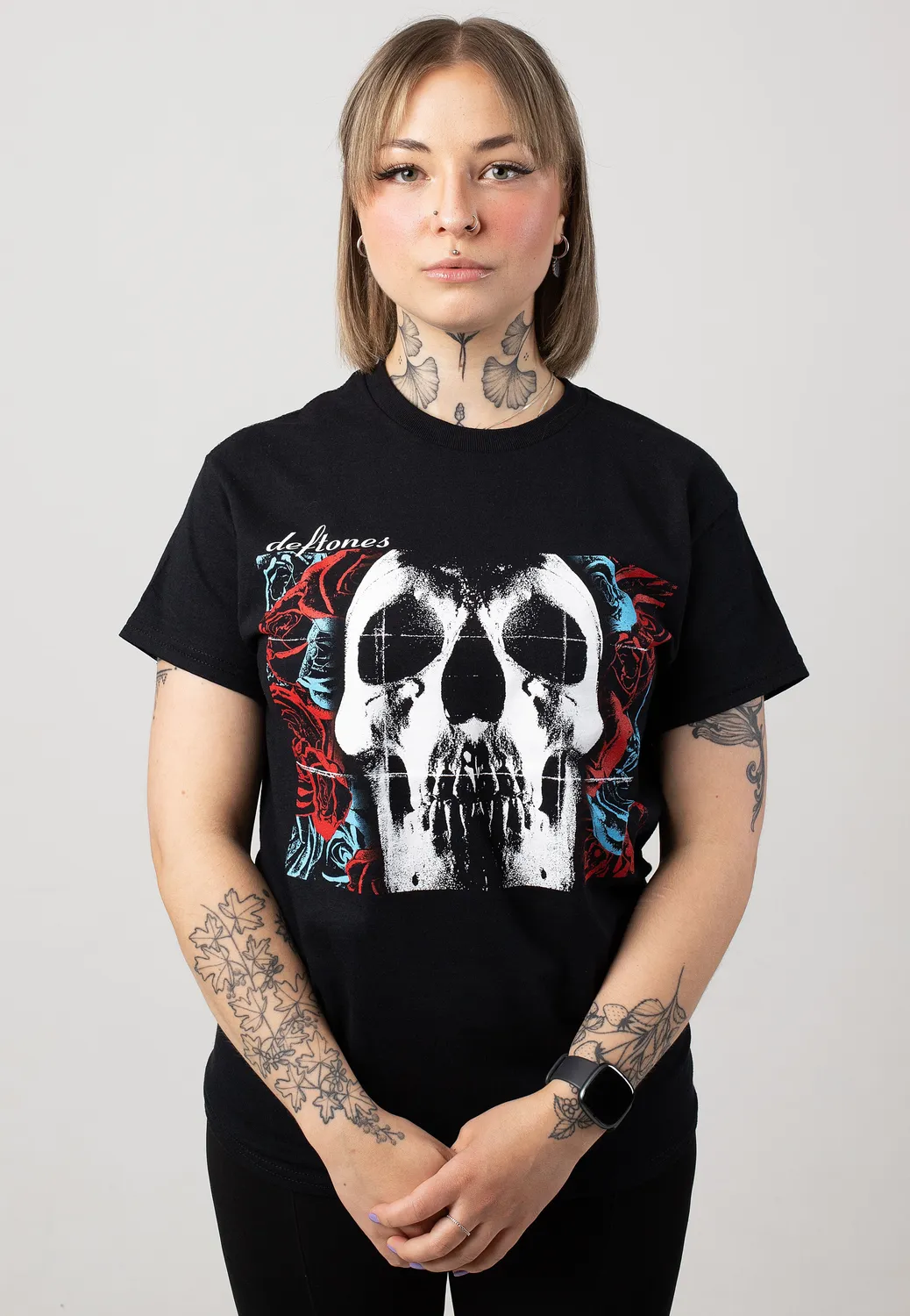 Deftones T-Shirt schwarz Unisex Nu Metal