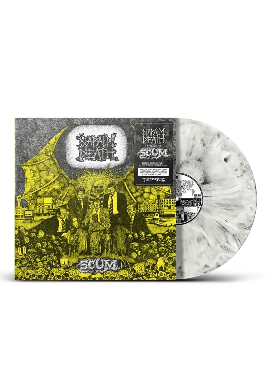 Impericon Scum 40th Anniversary Vinyl white black