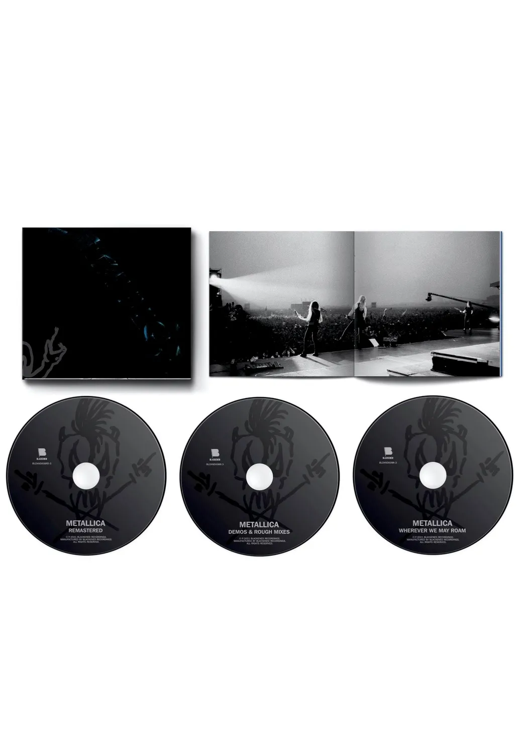 Impericon Metallica Remastered 3 CD Box Set