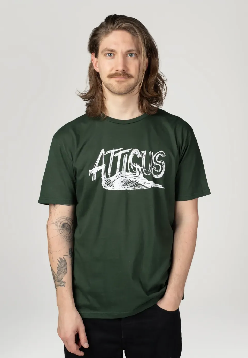 Impericon Pencil Forest Green T-Shirt grün