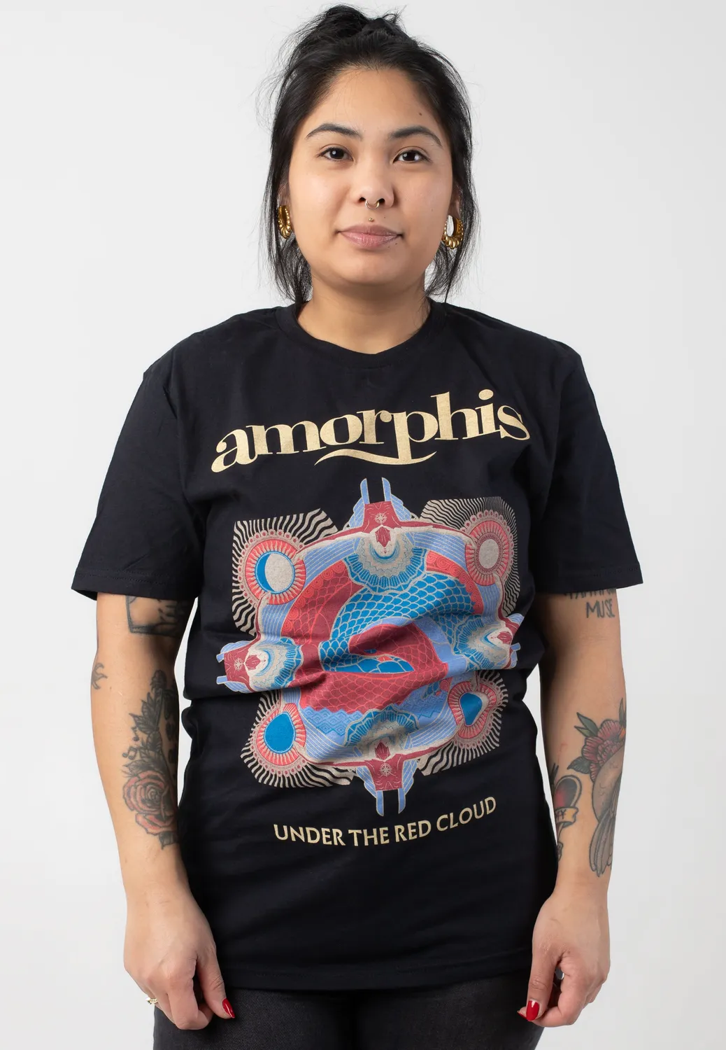 Amorphis Under The Red Cloud T-Shirt schwarz Unisex