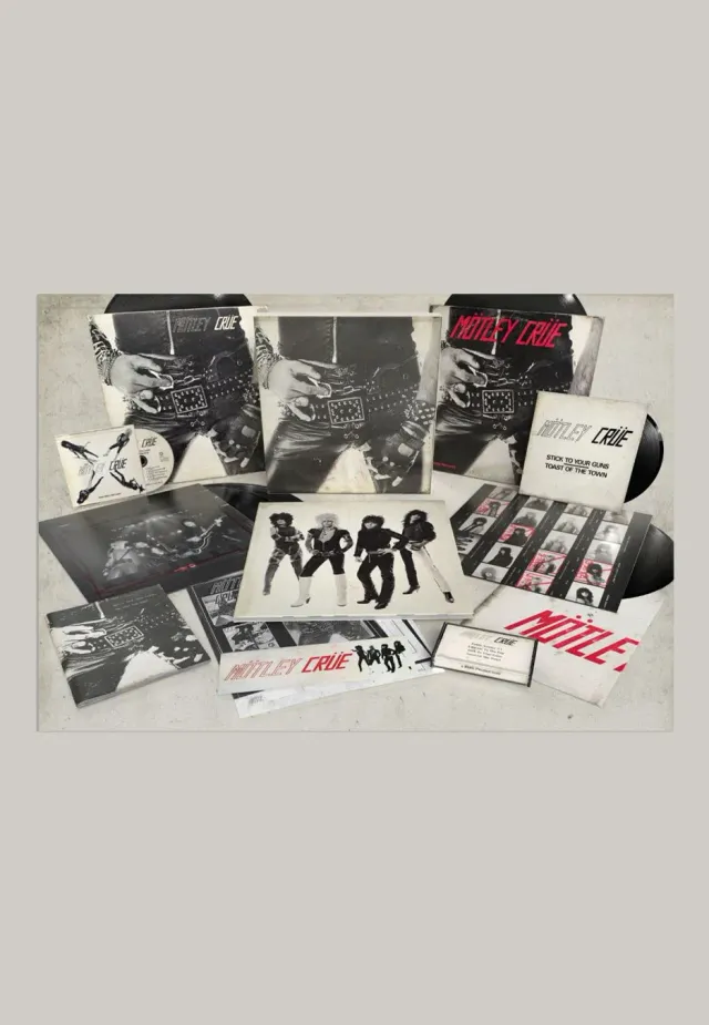 Mötley Crüe Too Fast For Love Vinyl Boxset Ltd Deluxe