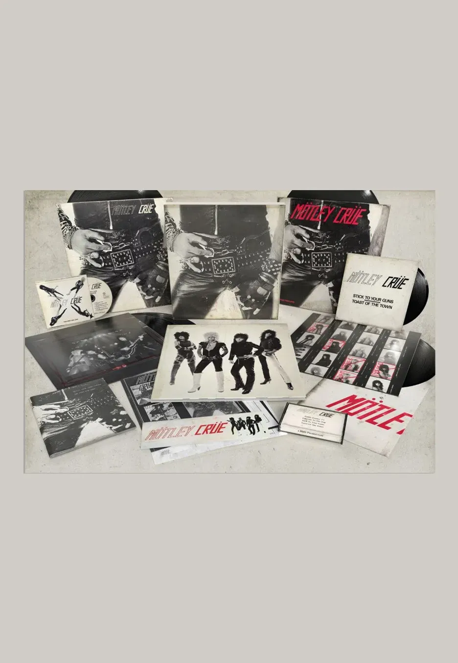Mötley Crüe Too Fast For Love Vinyl Boxset Ltd Deluxe